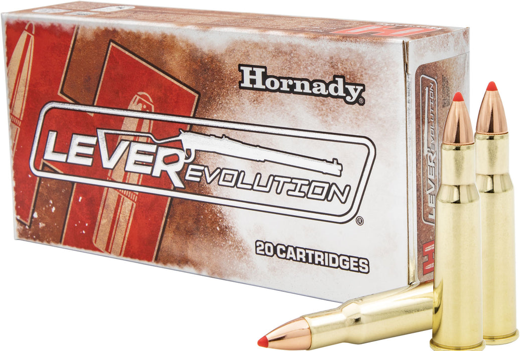 Hornady 81569 LEVERevolution  7-30 Waters 120 gr 2700 fps Flex Tip eXpanding (FTX) 20 Bx/10 Cs