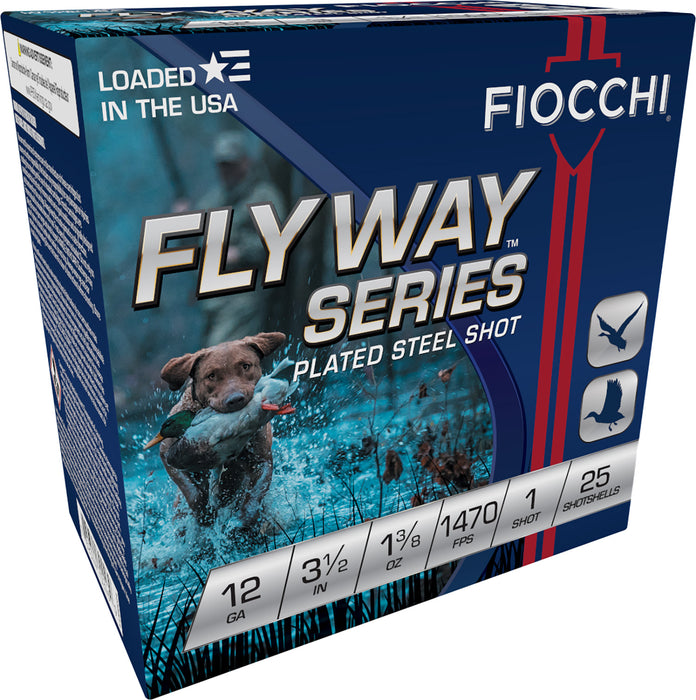 Fiocchi 123ST1 Flyway  12 Gauge 3" 1 1/8 oz 1500 fps 1 Shot 25 Bx/10 Cs