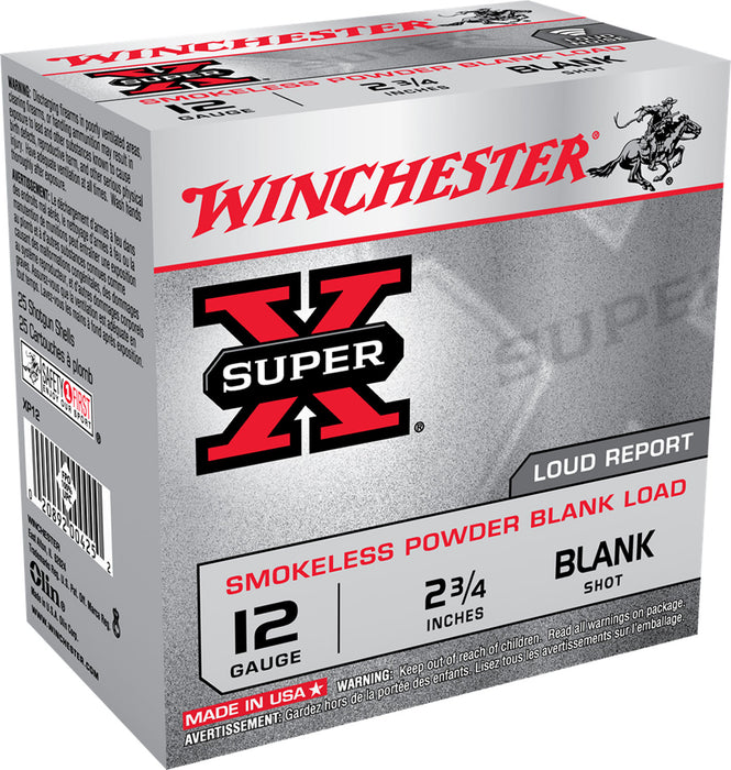 Winchester Ammo XP12 Super-X Smokeless12 Gauge 2.75" 25 Bx/ 10 Cs