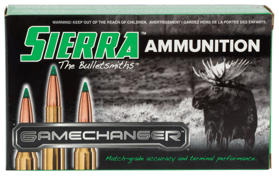 Sierra A468007 GameChanger  300 Win Mag 180 gr 2960 fps Sierra Tipped GameKing (TGK) 20 Bx/10 Cs