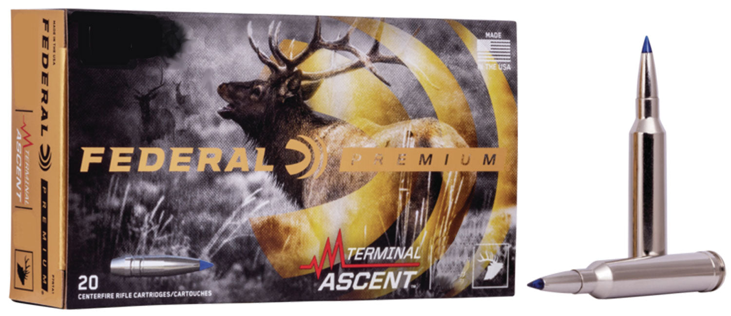 Federal P308TA1 Premium  308 Win 175 gr 2600 fps Terminal Ascent 20 Bx/10 Cs