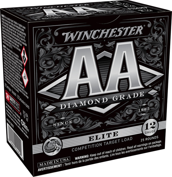 Winchester Ammo AADG13007 AA Diamond Grade 12 Gauge 2.75" 1 1/8 oz 1300 fps 7 Shot 25 Bx/10 Cs