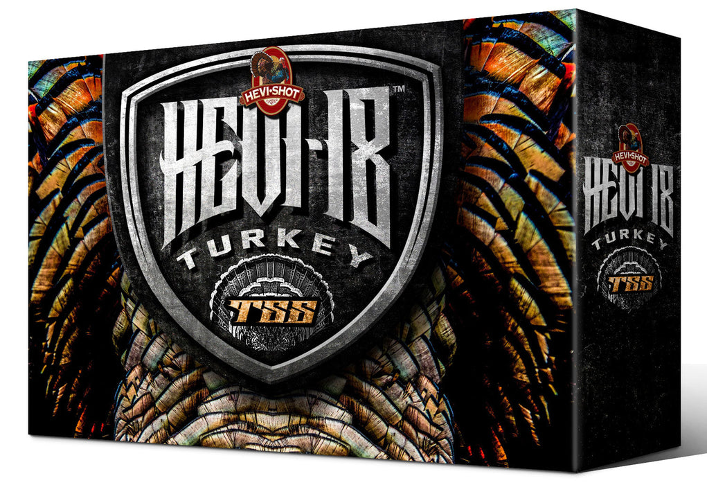 HEVI-Shot HS4007 HEVI-18 Turkey TSS 12 Gauge 3" 2 oz 1250 fps Tungsten 7 Shot 5 Bx/10 Cs