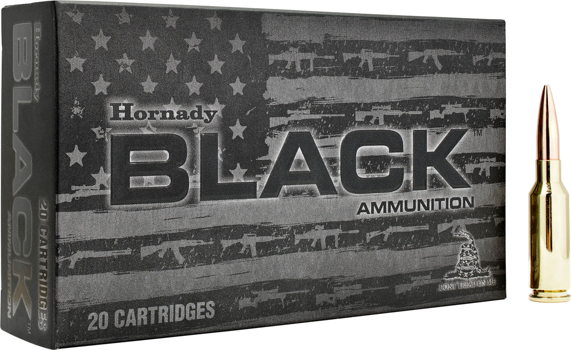 Hornady 81604 Black  6mm ARC 105 gr 2750 fps Hollow Point Boat-Tail (HPBT) 20 Bx/10 Cs