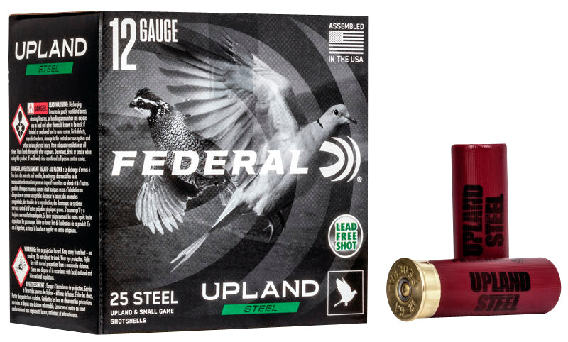 Federal USH12275 Upland Field & Range 12 Gauge 2.75" 1 oz 1375 fps 7.5 Shot 25 Bx/10 Cs