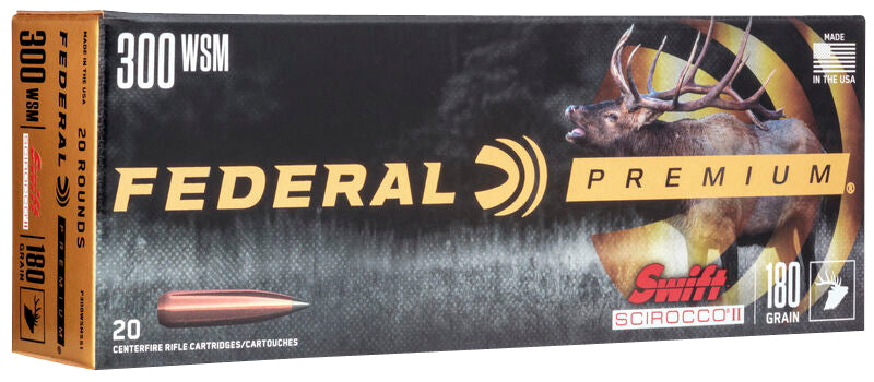 Federal P450BMSS1 Premium  450 Bushmaster 250 gr Swift Scirocco II 20 Bx/10 Cs