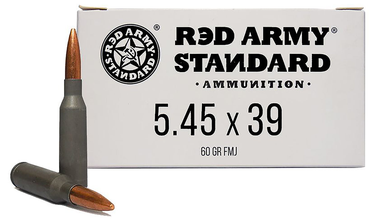 Red Army Standard AM3372 Rifle  5.45x39mm 60 gr Full Metal Jacket (FMJ) 20 Bx/50 Cs