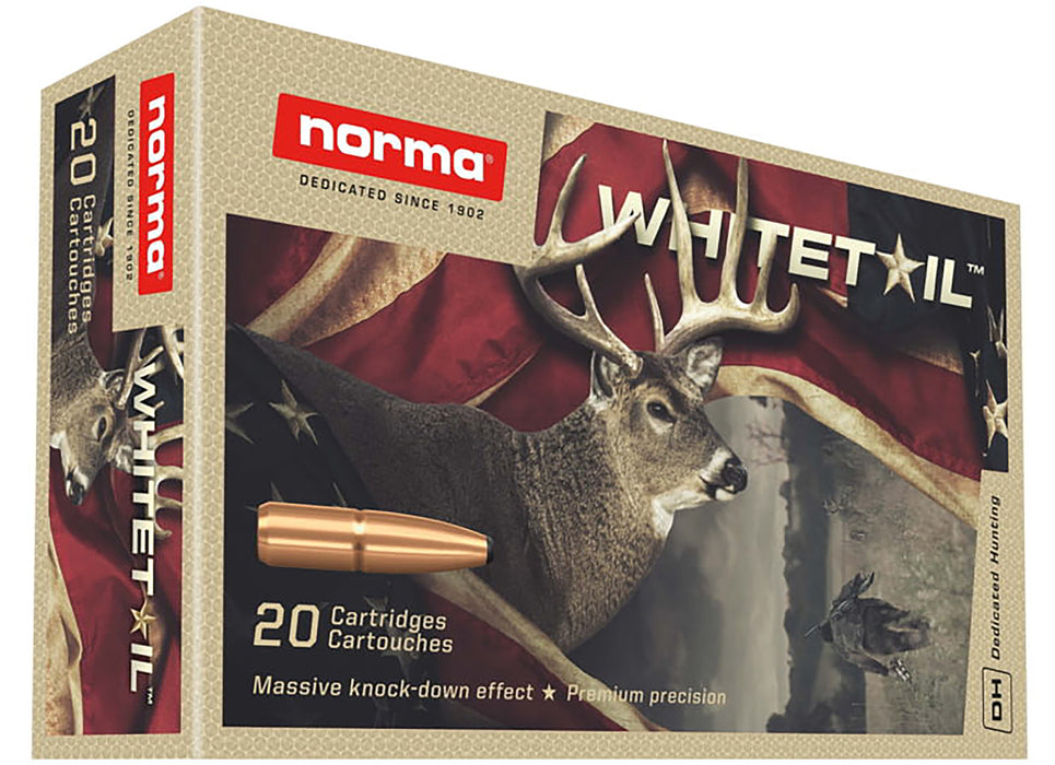 Norma Ammunition 20166492 Dedicated Hunting Whitetail 6.5 Creedmoor 140 gr Pointed Soft Point (PSP) 20 Per Box/ 10 Cs