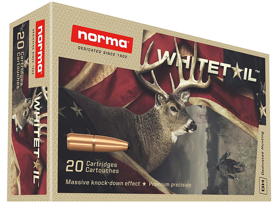 Norma Ammunition 20177412 Dedicated Hunting Whitetail 300 Win Mag 150 gr Pointed Soft Point (PSP) 20 Per Box/ 10 Cs