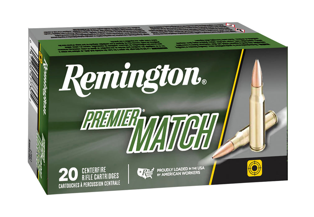 Remington Ammunition 21201 Premier Match  224 Valkyrie 90 gr 2700 fps Sierra MatchKing BTHP (SMBTHP) 20 Bx/10 Cs