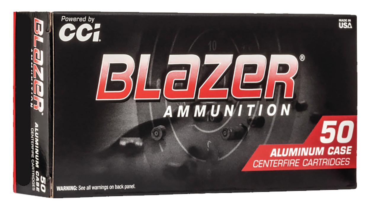 CCI 5400 Blazer Brass  9mm Luger 100 gr Flat Nose Lead-Free 50 Per Box/20 Cs