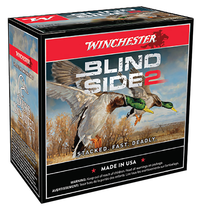 Winchester Ammo XBS2032 Blind Side 2  20 Gauge 3" 1 1/16 oz 1300 fps 2 Shot 25 Bx/10 Cs