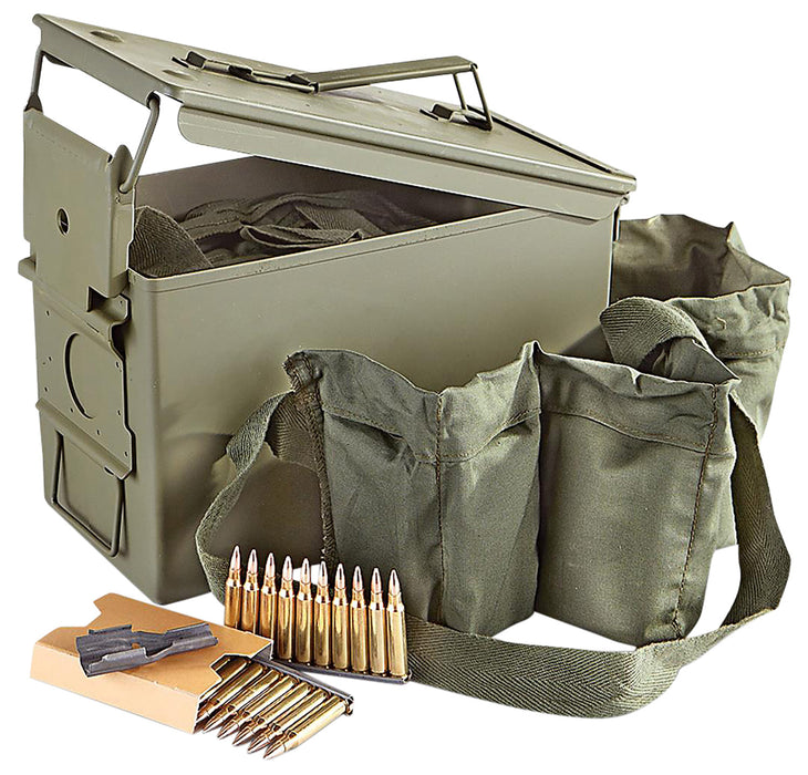 PMC 223AMB Bronze  223 Rem 55 gr 3200 fps Full Metal Jacket (FMJ) 840 Bx/2 Cs Includes Ammo Can & Bandoleer