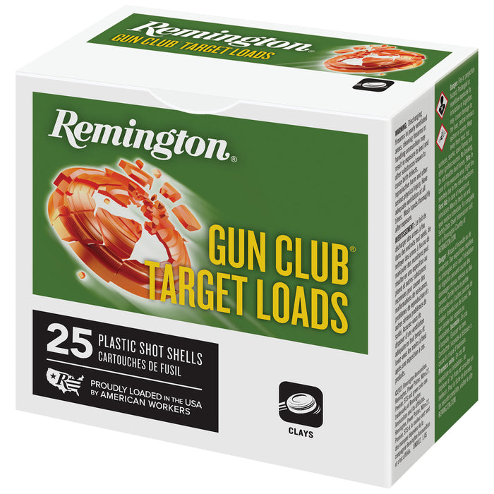 Remington Ammunition R20035 Gun Club  12 Gauge 2.75" 1 oz 1250 fps 7.5 Shot 25 Bx/10 Cs