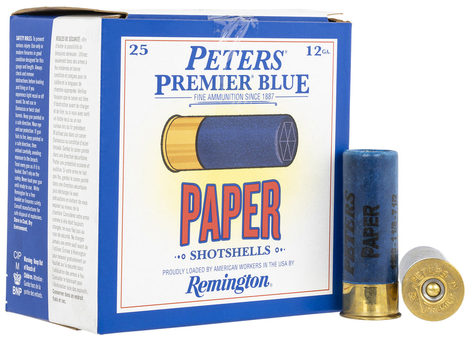 Remington Ammunition 28746 Peters Paper  12 Gauge 2.75" 1 oz 1145 fps 8 Shot 25 Bx/10 Cs