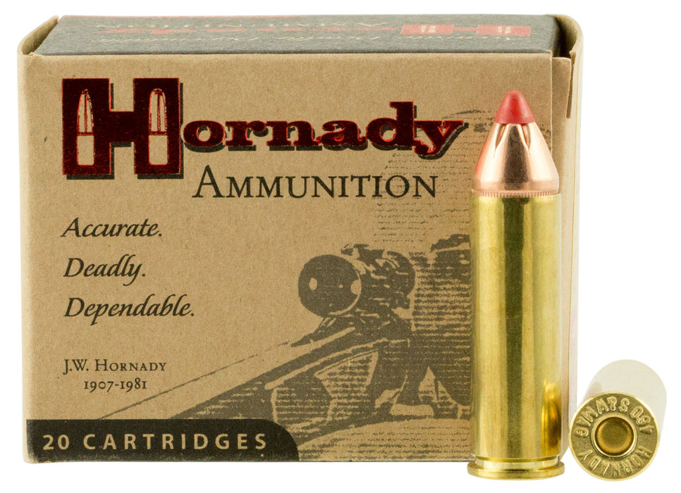 Hornady 9152 Custom  460 S&W Mag 200 gr Hornady Flex Tip eXpanding (FTX) 20 Per Box/10 Cs