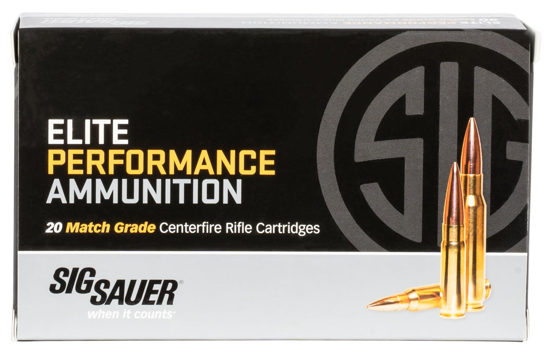 Sig Sauer E3WMM120 Marksman Elite  300 Win Mag 190 gr Open Tip Match (OTM) 20 Per Box/25 Cs