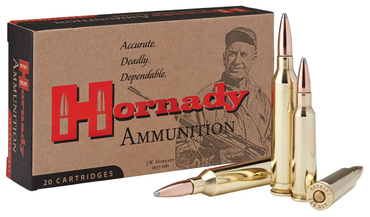 Hornady 8154 Custom  264 Win Mag 140 gr 2935 fps InterLock Spire Point 20 Bx/10 Cs