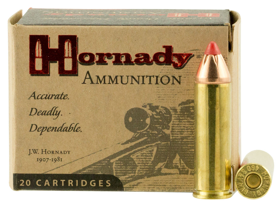 Hornady 9249 Custom  500 S&W Mag 300 gr 2075 fps Hornady Flex Tip eXpanding (FTX) 20 Bx/10 Cs