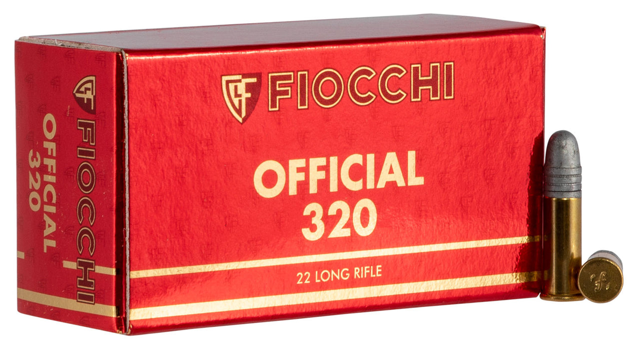 Fiocchi 22SM320 Exacta Super Match 22 LR 40 gr 1050 fps Round Nose (RN) 50 Bx/100 Cs