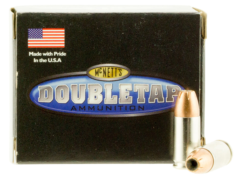 DoubleTap Ammunition 9MM165EQ Defense  9mm Luger +P 165 gr 995 fps Jacketed Hollow Point (JHP) 20 Bx/50 Cs