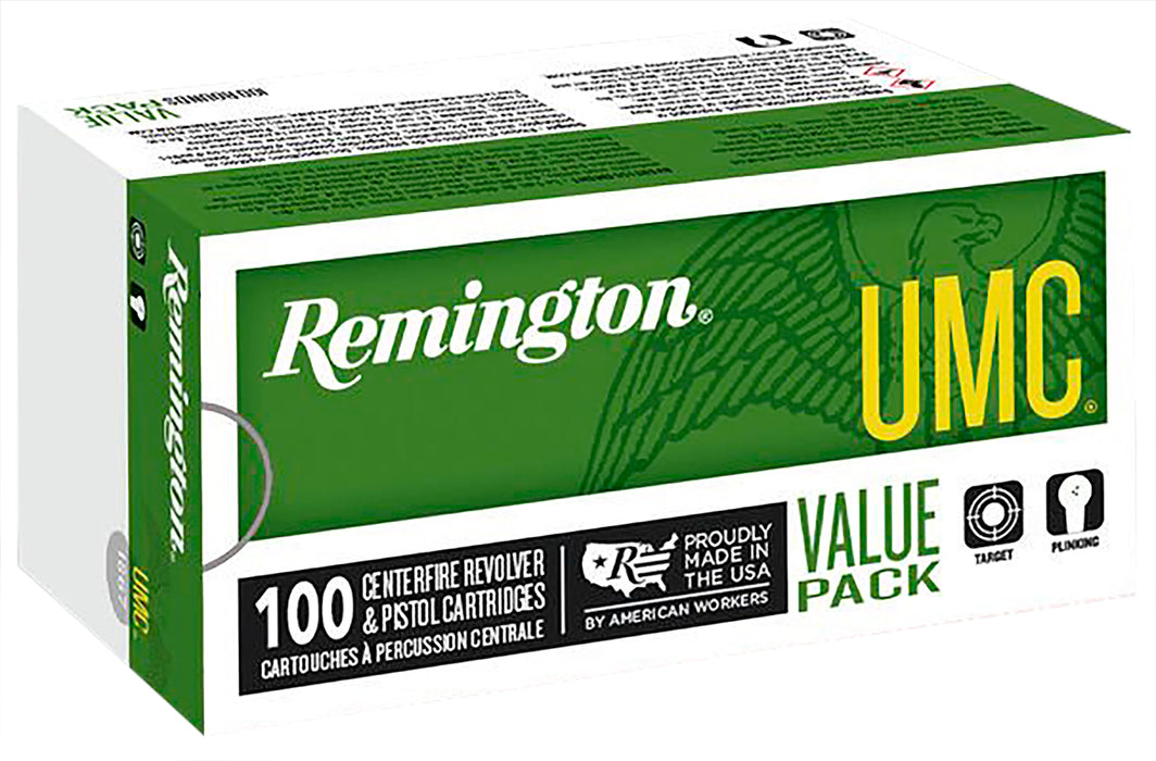 Remington Ammunition 23687 UMC Value Pack 40 S&W 180 gr 1015 fps Jacketed Hollow Point (JHP) 100 Bx/6 Cs