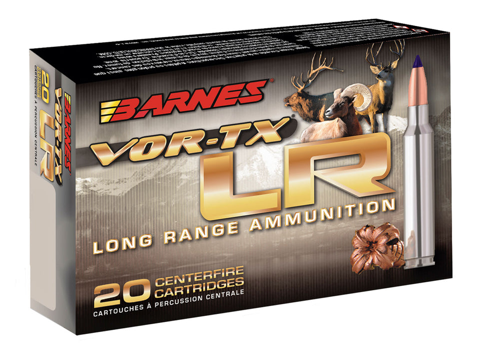 Barnes Bullets 29013 VOR-TX  300 Win Mag 190 gr LRX Boat-Tail 20 Bx/ 10 Cs