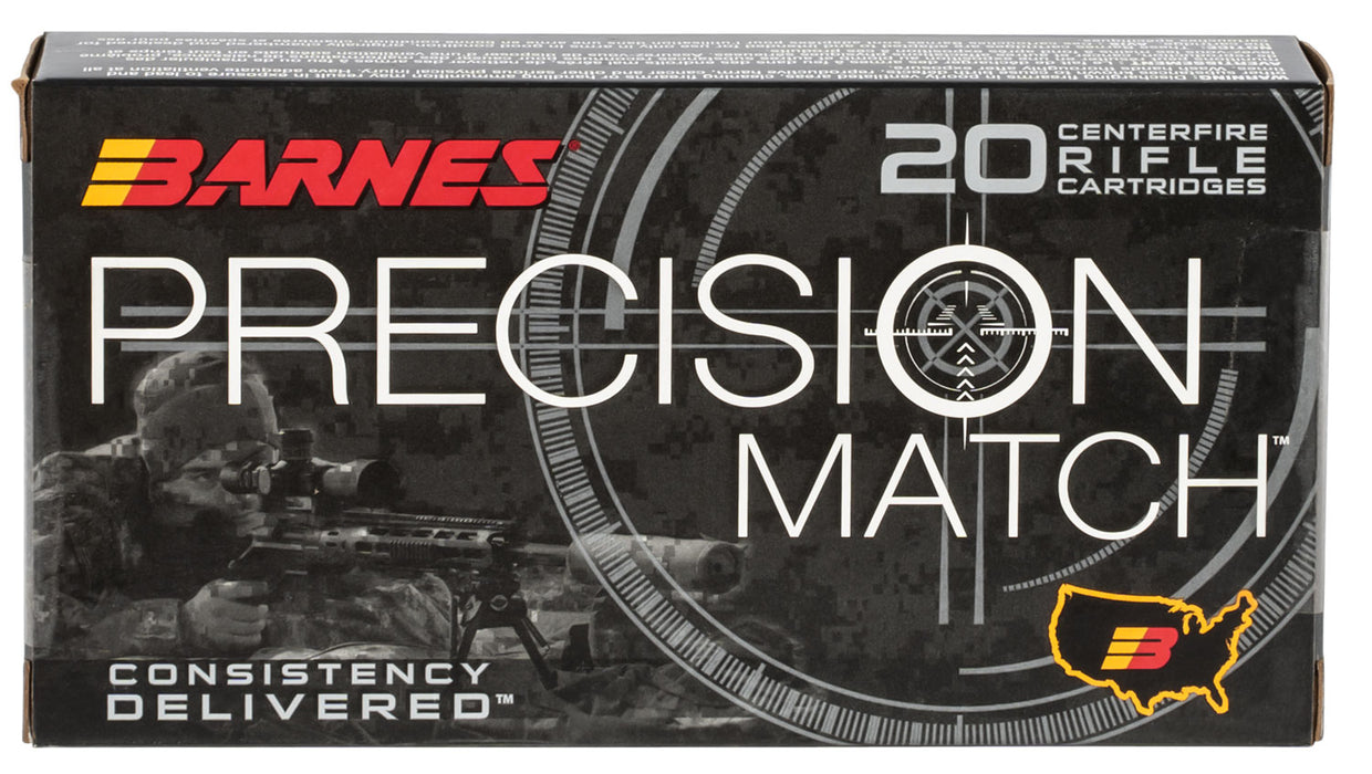 Barnes Bullets 30742 Precision Match  260 Rem 140 gr Open Tip Match Boat-Tail 20 Per Box/10 Cs