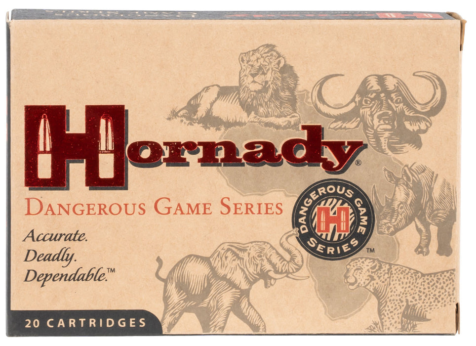 Hornady 8242 Dangerous Game  450-400 Nitro Express 400 gr 2050 fps Dangerous Game Solid (DGS) 20 Bx/6 Cs