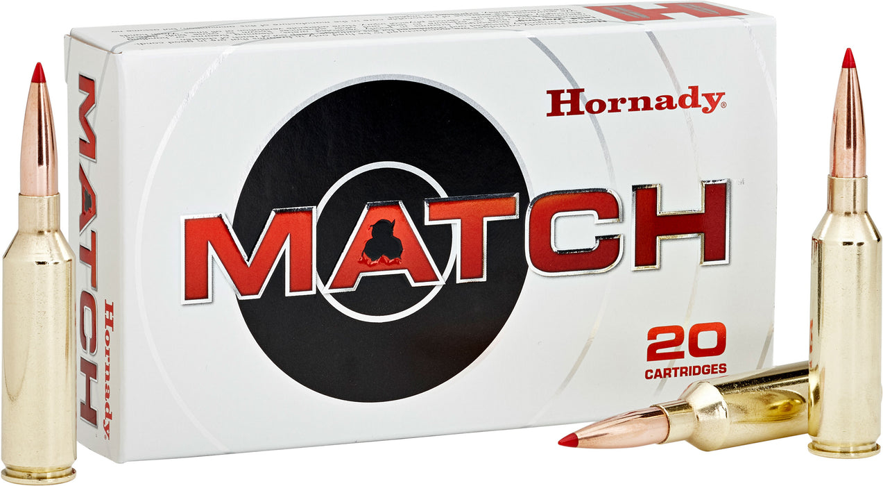 Hornady 81620 Match  6.5 PRC 147 gr 2910 fps Extremely Low Drag-Match (ELD-M) 20 Bx/10 Cs