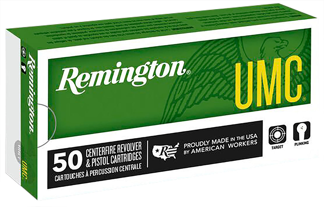 Remington Ammunition 23746 UMC  40 S&W 165 gr 1150 fps Full Metal Jacket (FMJ) 50 Bx/10 Cs