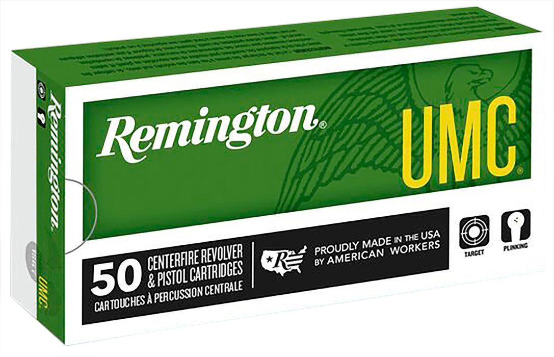 Remington Ammunition 23818 UMC  45 ACP 185 gr 1015 fps Full Metal Jacket (FMJ) 50 Bx/10 Cs