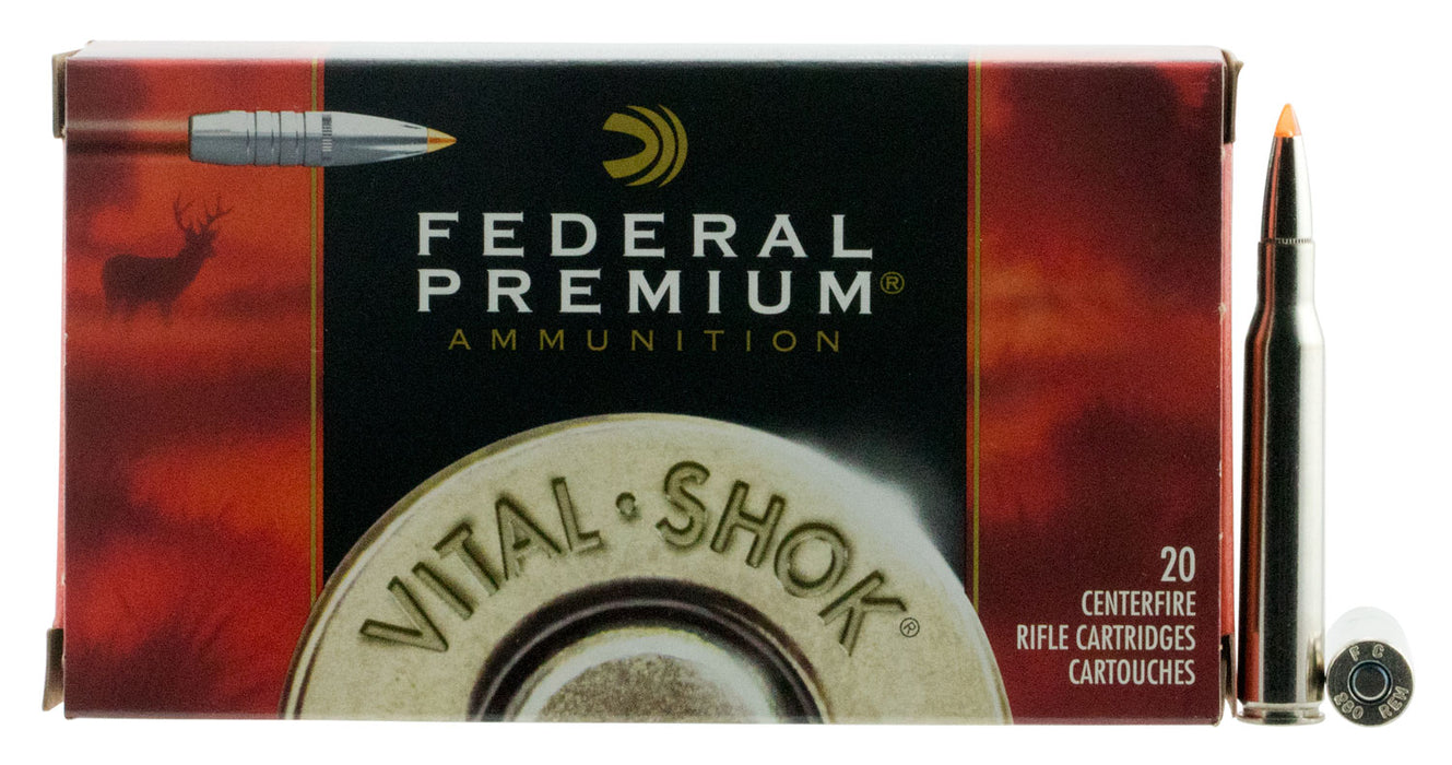 Federal P280TT2 Premium Vital Shok 280 Rem 140 gr Trophy Bonded Tip 20 Per Box/ 10 Cs