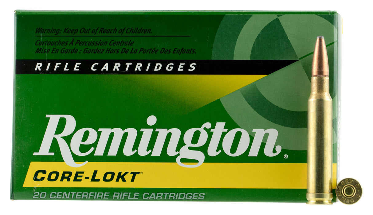 Remington Ammunition 22191 Core-Lokt  338 Win Mag 250 gr Core-Lokt Pointed Soft Point (PSPCL) 20 Bx/ 10 Cs