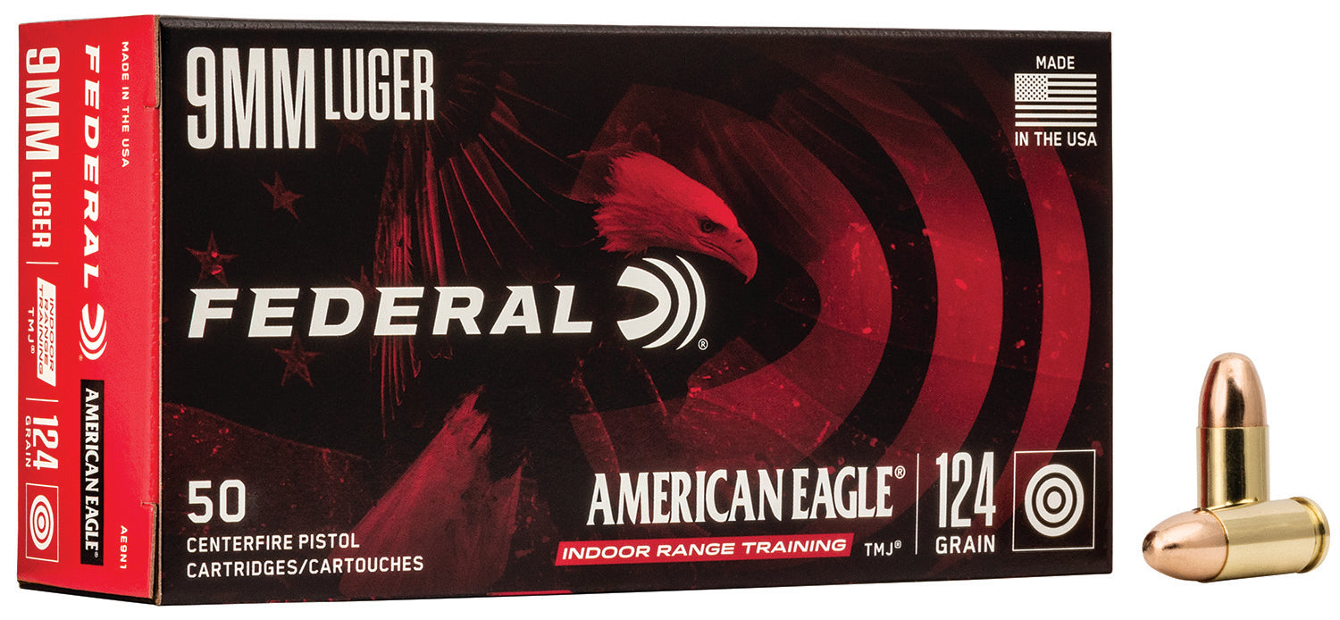 Federal AE38K American Eagle  38 Special 130 gr Full Metal Jacket (FMJ) 50 Per Box/20 Cs