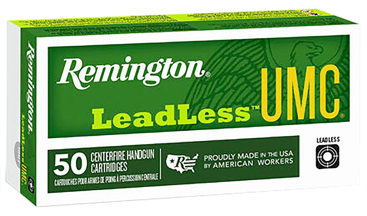 Remington Ammunition 23791 UMC Leadless 40 S&W 180 gr 990 fps Flat Nose Enclosed Base (FNEB) 50 Bx/10 Cs