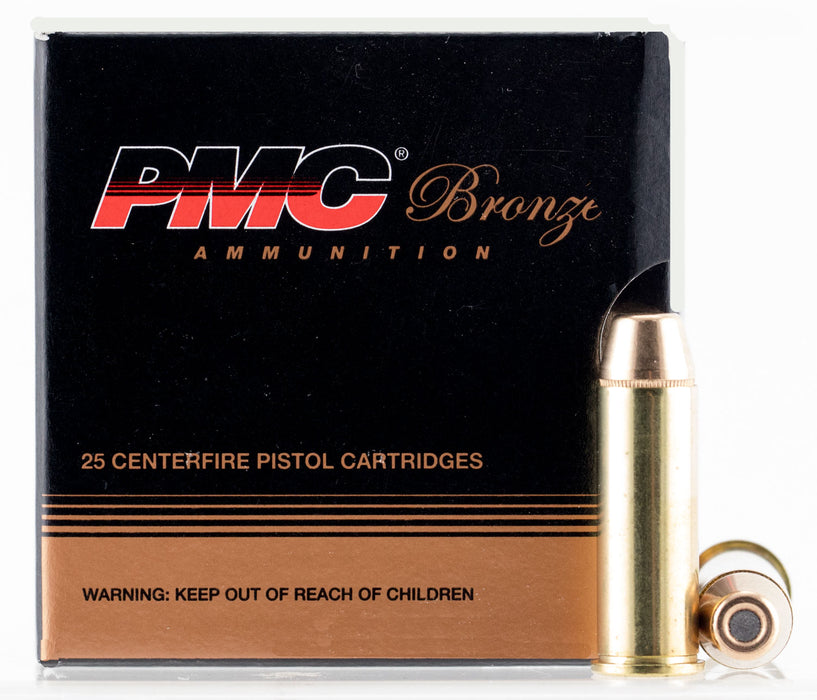 PMC 44D Bronze  44 Rem Mag 240 gr 1497 fps Truncated Cone Soft Point (TCSP) 25 Bx/20 Cs