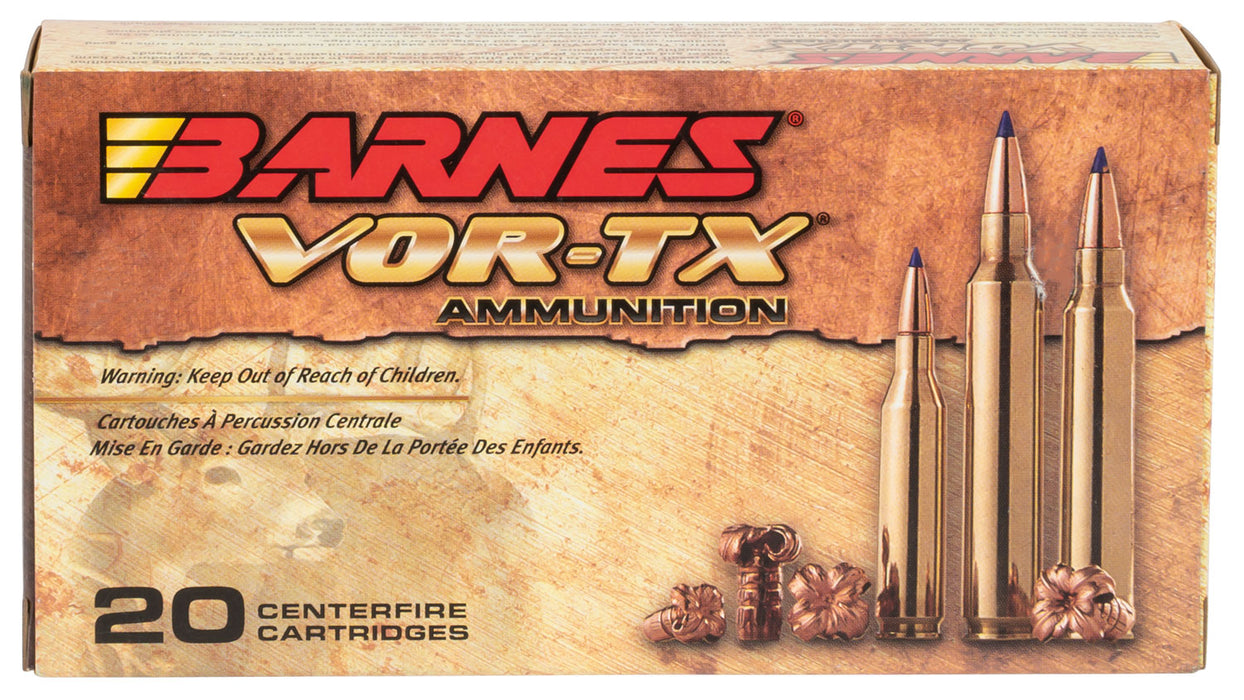 Barnes Bullets 21561 VOR-TX  7mm-08 Rem 120 gr 3005 fps Tipped TSX Boat-Tail 20 Bx/10 Cs