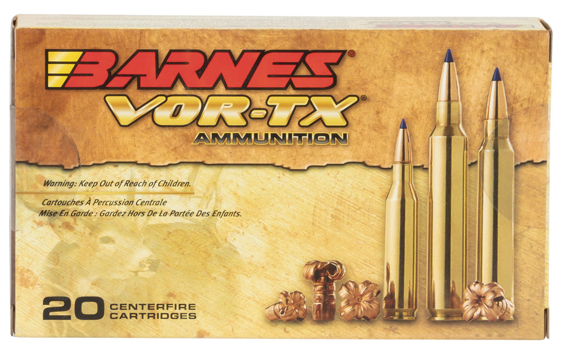 Barnes Bullets 21575 VOR-TX  338 Win Mag 210 gr Tipped TSX Boat-Tail 20 Bx/10 Cs