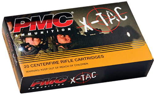 PMC X-Tac M855 5.56x45mm NATO 62 gr Green Tip FMJ BT 20 Per Box/50 Cs