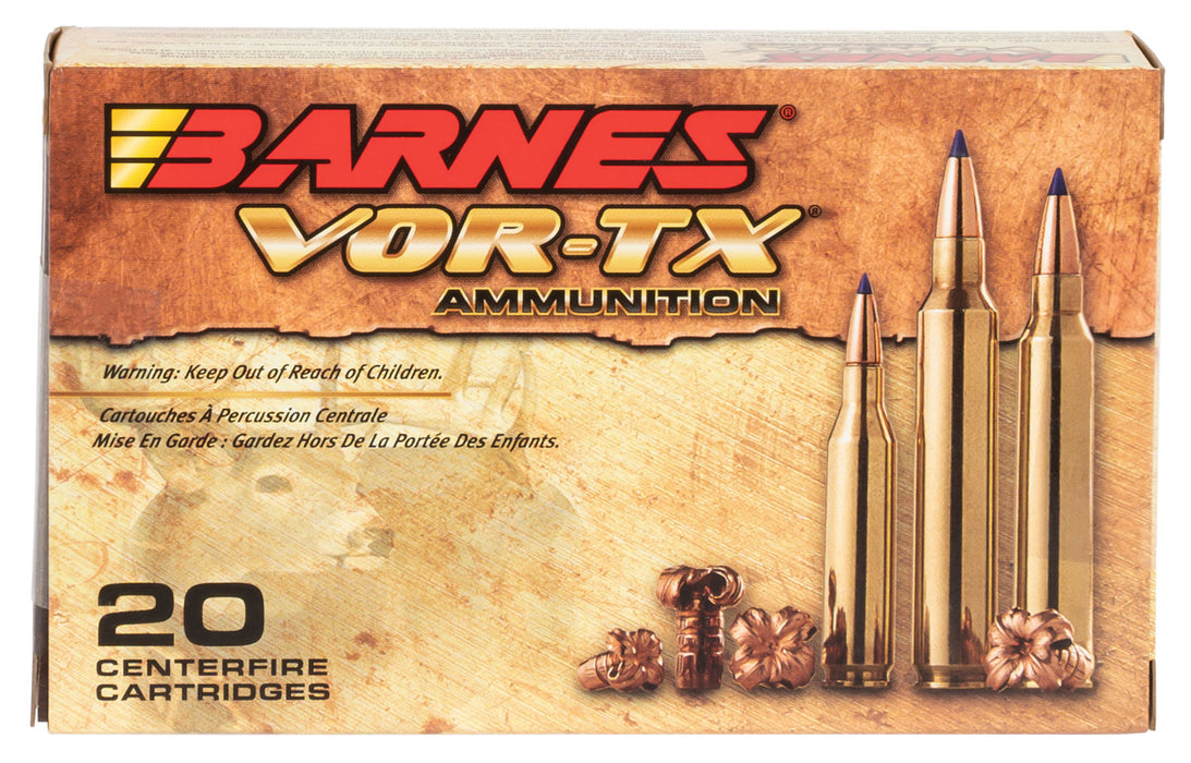 Barnes Bullets 21581 VOR-TX  35 Whelen 180 gr 2900 fps Barnes Tipped TSX Flat Base (TTSXFB) 20 Bx/10 Cs