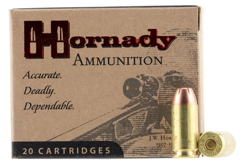 Hornady 9132 Custom  40 S&W 155 gr 1180 fps Hornady XTP Hollow Point (XTPHP) 20 Bx/10 Cs