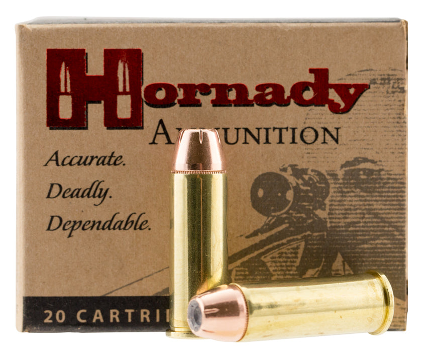 Hornady 9088 Custom  44 Rem Mag 300 gr 1150 fps Hornady XTP Hollow Point (XTPHP) 20 Bx/10 Cs