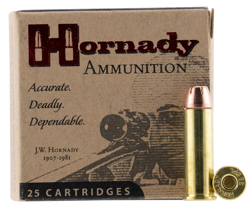 Hornady 90362 Custom  38 Special 158 gr 800 fps Hornady XTP Hollow Point (XTPHP) 25 Bx/10 Cs