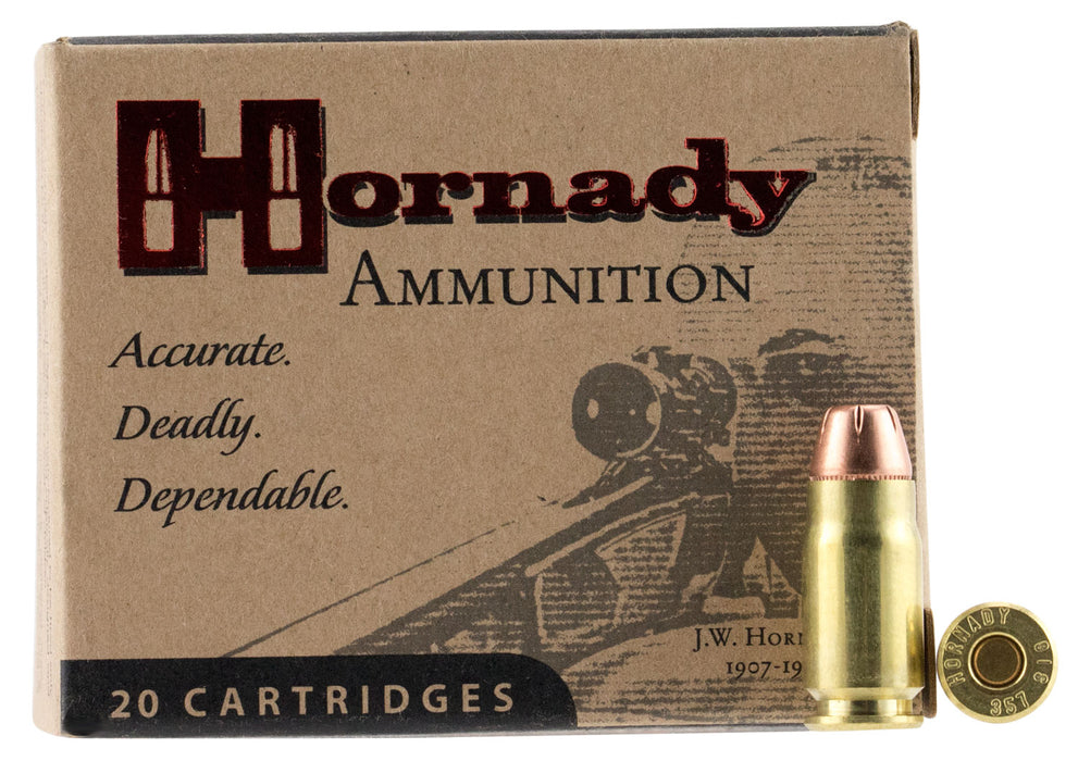 Hornady 9131 Custom  357 Sig 147 gr 1225 fps Hornady XTP Hollow Point (XTPHP) 20 Bx/10 Cs