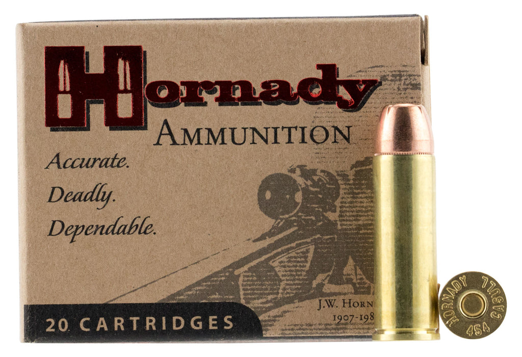 Hornady 9148 Custom  454 Casull 240 gr 1900 fps Hornady XTP Mag (XTPM) 20 Bx/10 Cs