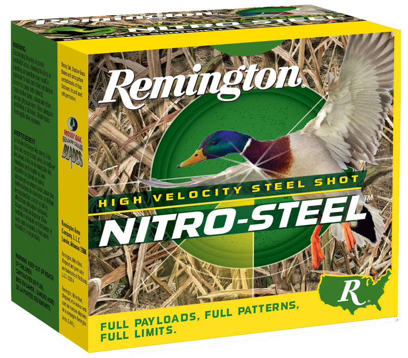 Remington Ammunition 20837 Nitro-Steel  12 Gauge 3.50" 1 1/2 oz 1500 fps BB Shot 25 Bx/10 Cs