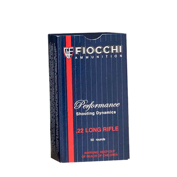 Fiocchi 22FLRN Field Dynamics  22 LR 40 gr 1070 fps Lead Round Nose (LRN) 50 Bx/100 Cs